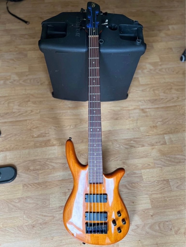 Spector SSD Korean 5-snarige basgitaar, actieve bas, Ophalen, Gebruikt, Elektrisch, 5-snarig