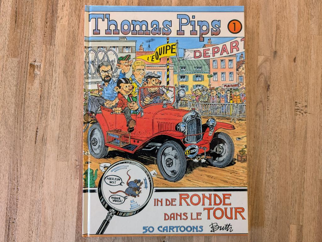 Thomas Pips nr. 1 - In de Ronde, Livres, BD, Comme neuf, Une BD, Enlèvement ou Envoi