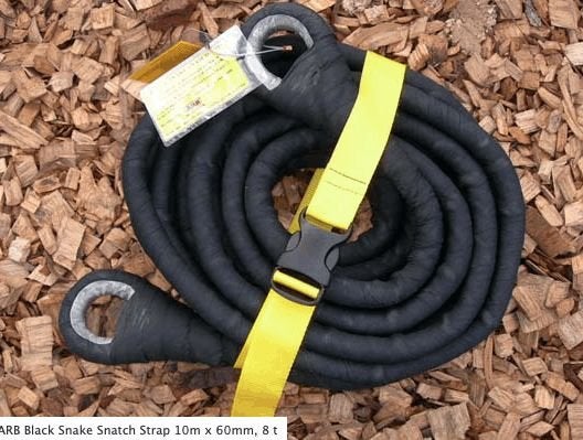 ARB Black Snake Snatch Strap Kinetisch Touw Recovery 10000mm, Neuf, -, -, -