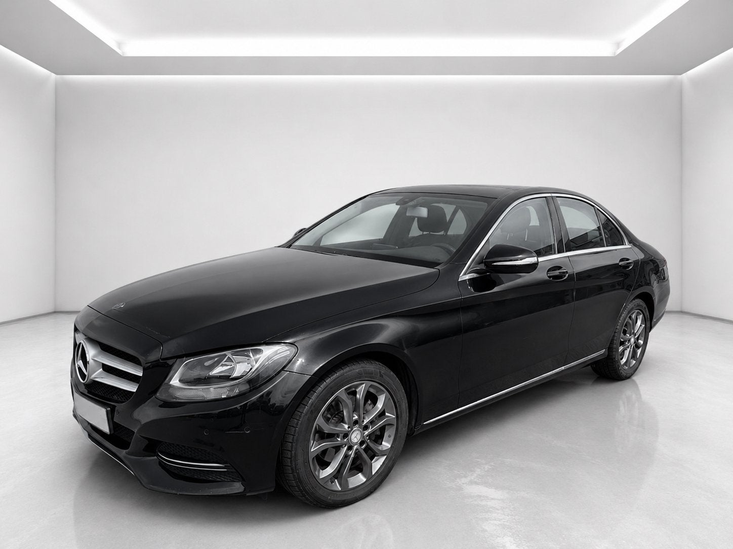 MERCEDES C180 CDI BLUETEC AIRCO, SNELHEIDSREGELAAR, Auto's, Stof, 4 cilinders, Zwart, Bedrijf