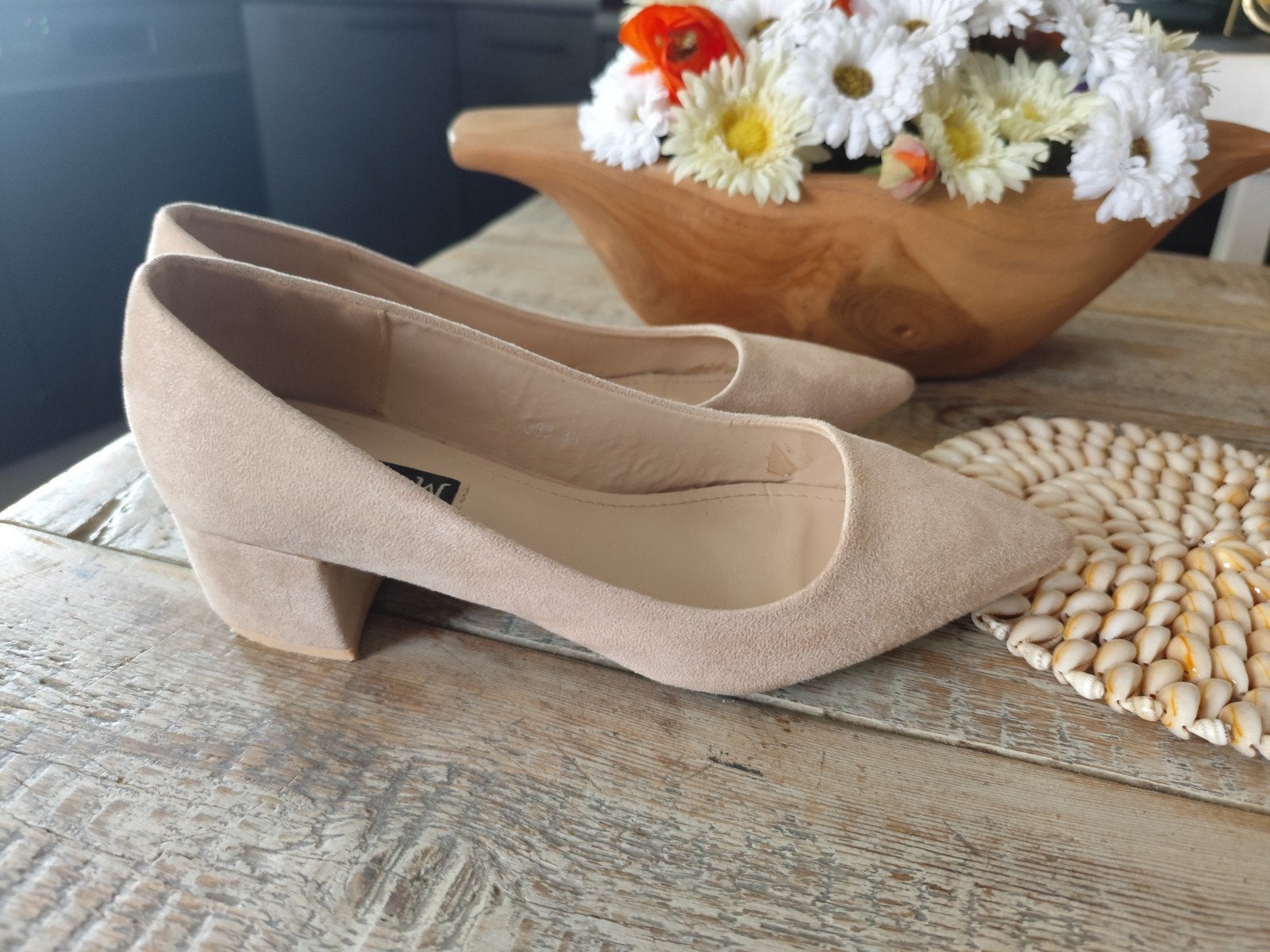 Chique pumps ecru 38, Ophalen, Pumps