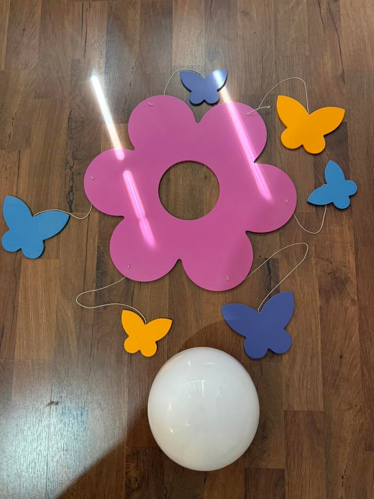 Lampe Butterfly, Enfants & Bébés, Enlèvement ou Envoi, Comme neuf, Lampe