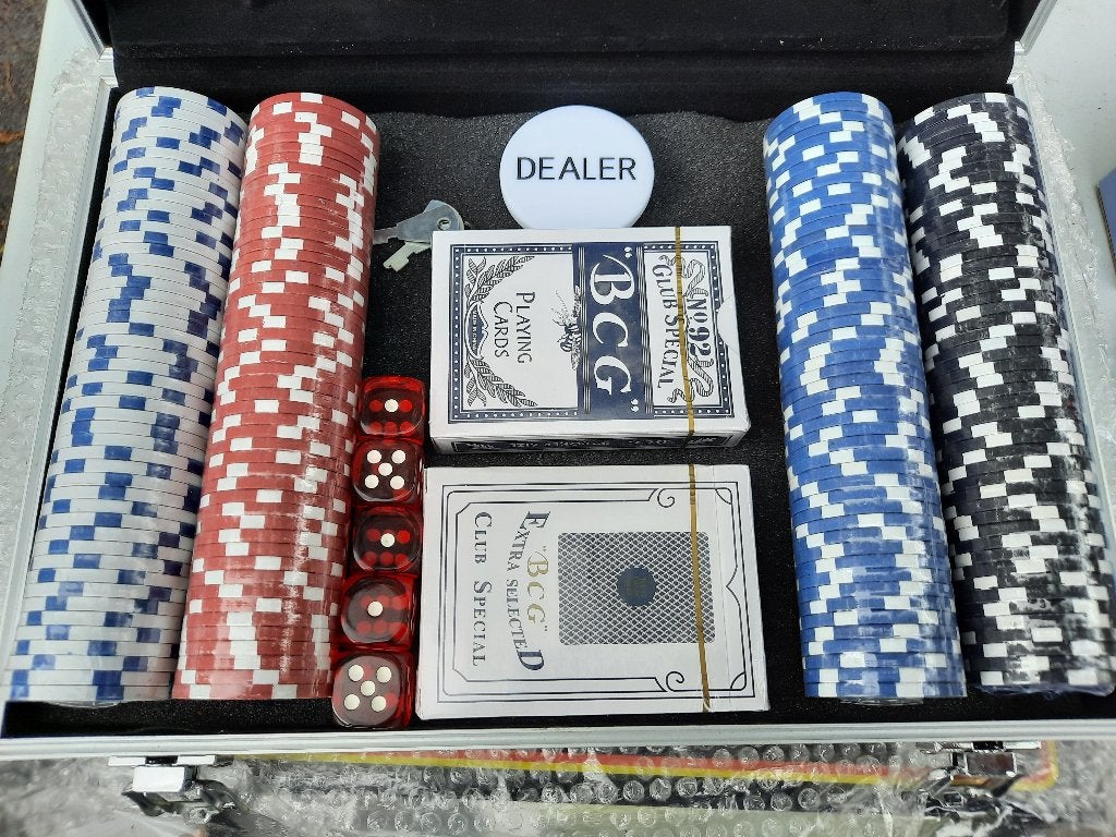 Malette de poker De Luxe NEUVE, Ophalen, Nieuw, Autre