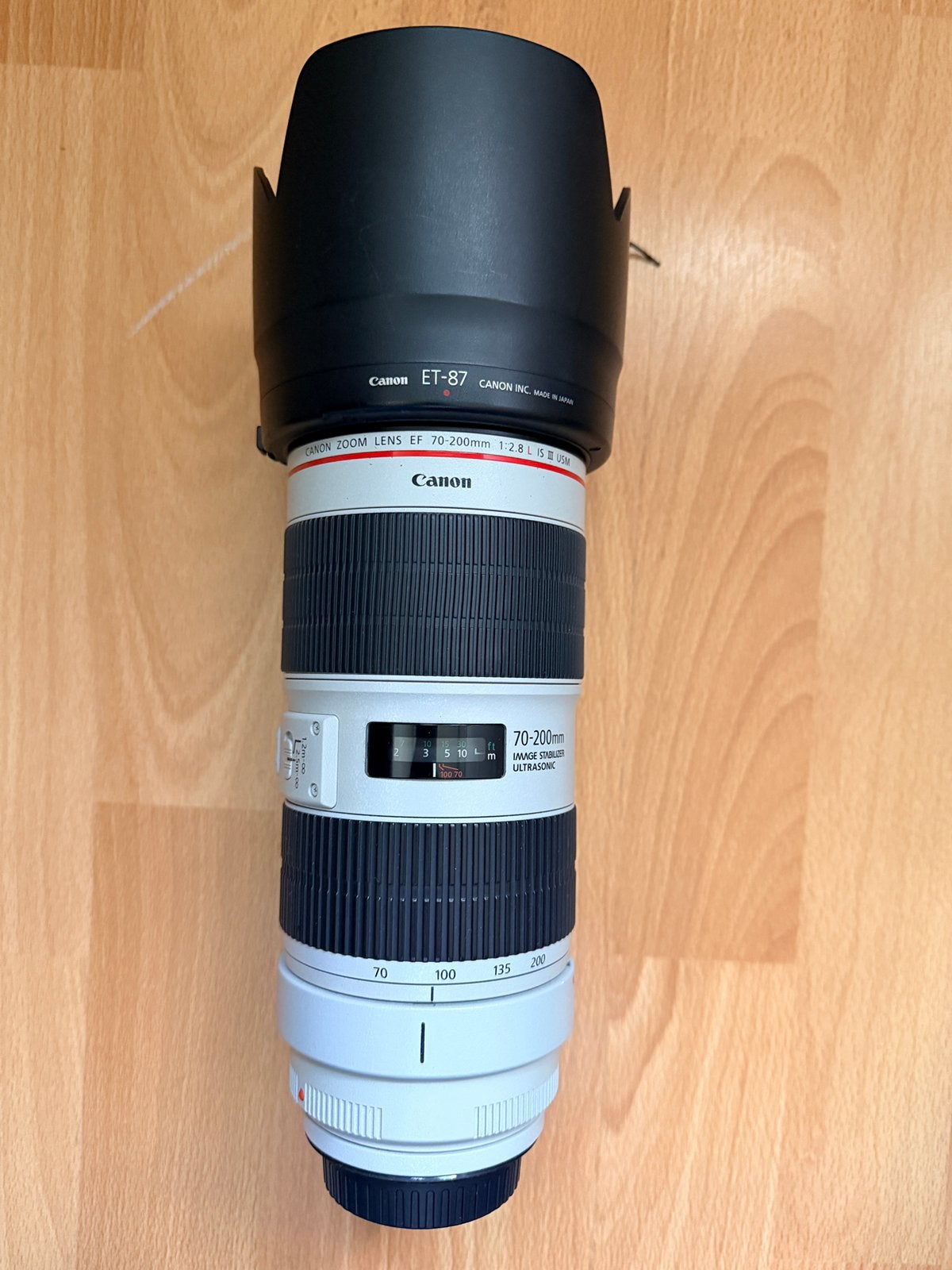 Canon EF 70-200mm f/2.8l IS lll USM, Ophalen, Canon, Zo goed als nieuw, Zoom