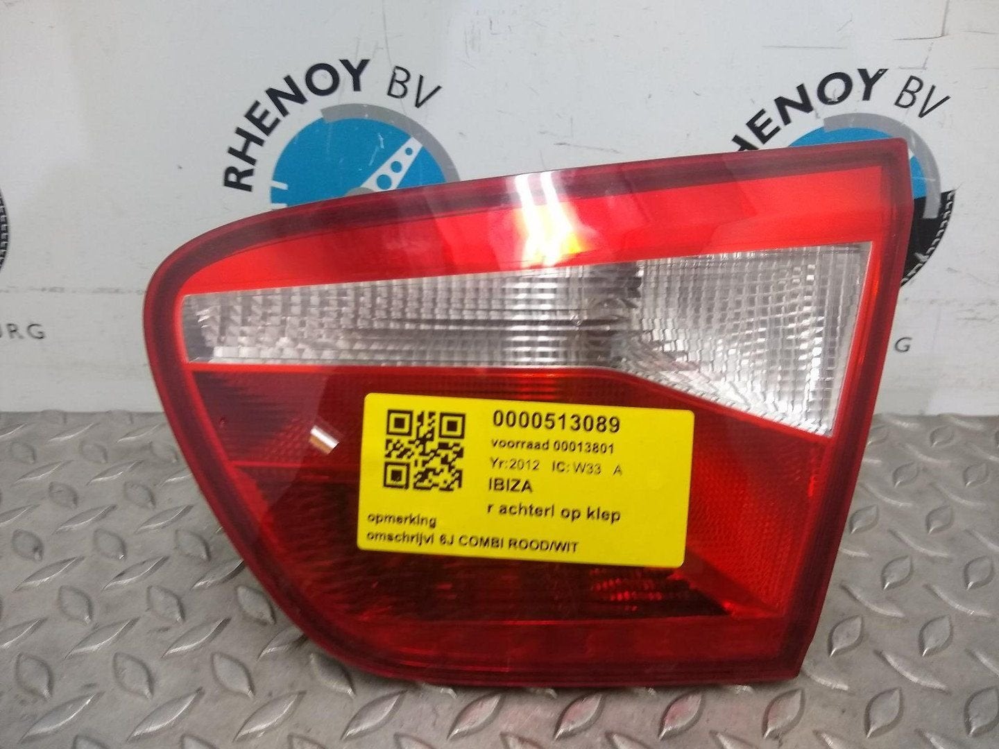 SEAT IBIZA 1.2 TDI STYLE ECO. ACHTERLICHT R 2012, Ophalen of Verzenden, Gebruikt, Stiba lid