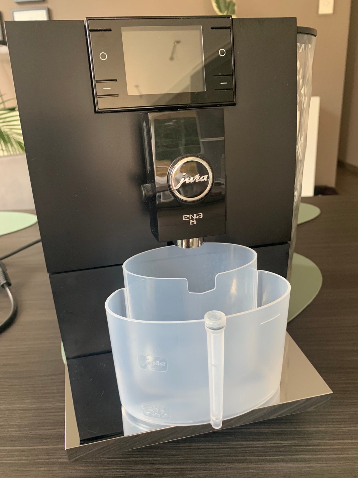 Jura ena 8 koffiemachine, Ophalen, Afneembaar waterreservoir, Koffiemachine, Zo goed als nieuw