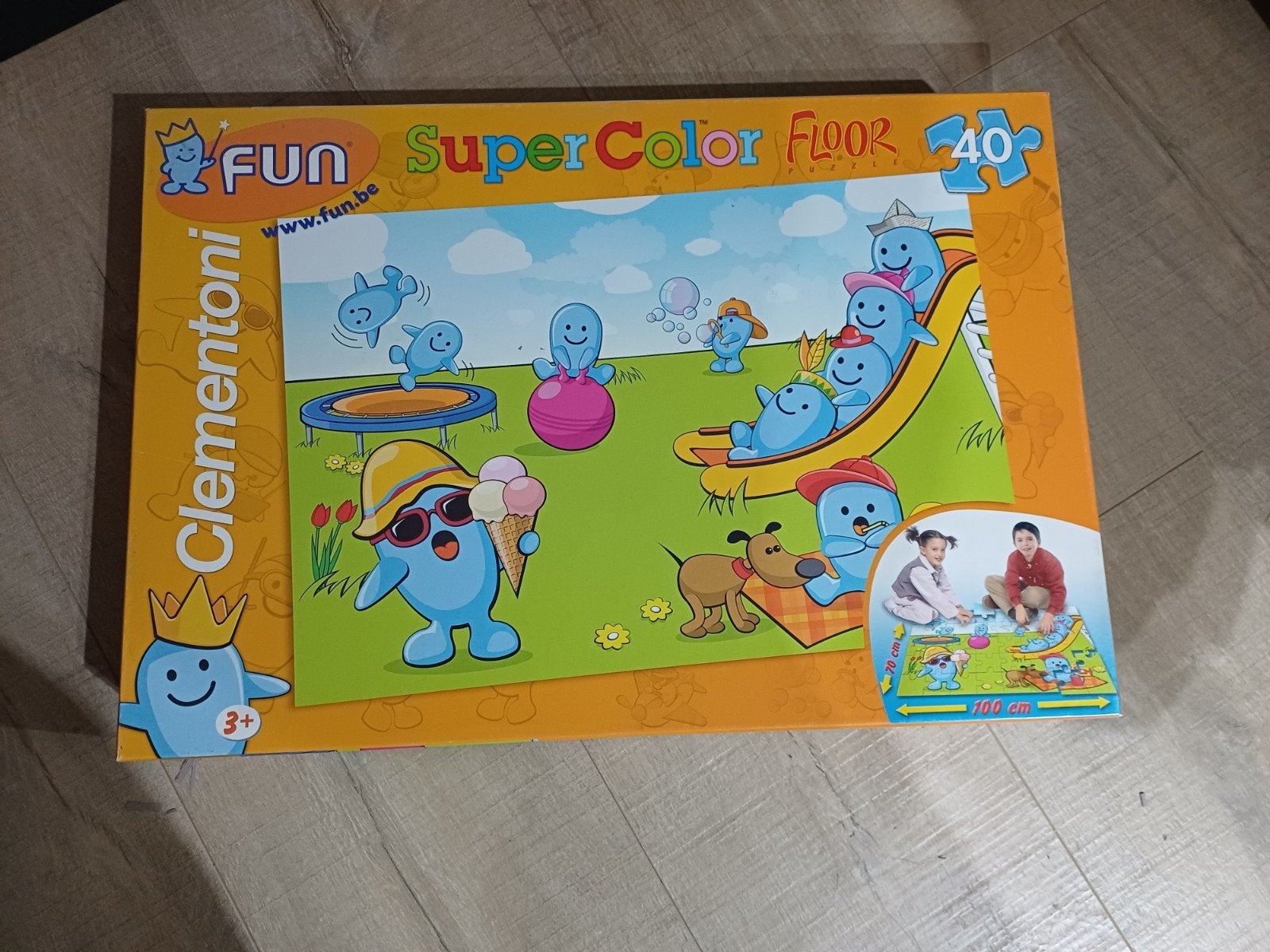 Fun vloerpuzzel 40 stuks, Enlèvement, 10 à 50 pièces, Comme neuf, 2 à 4 ans