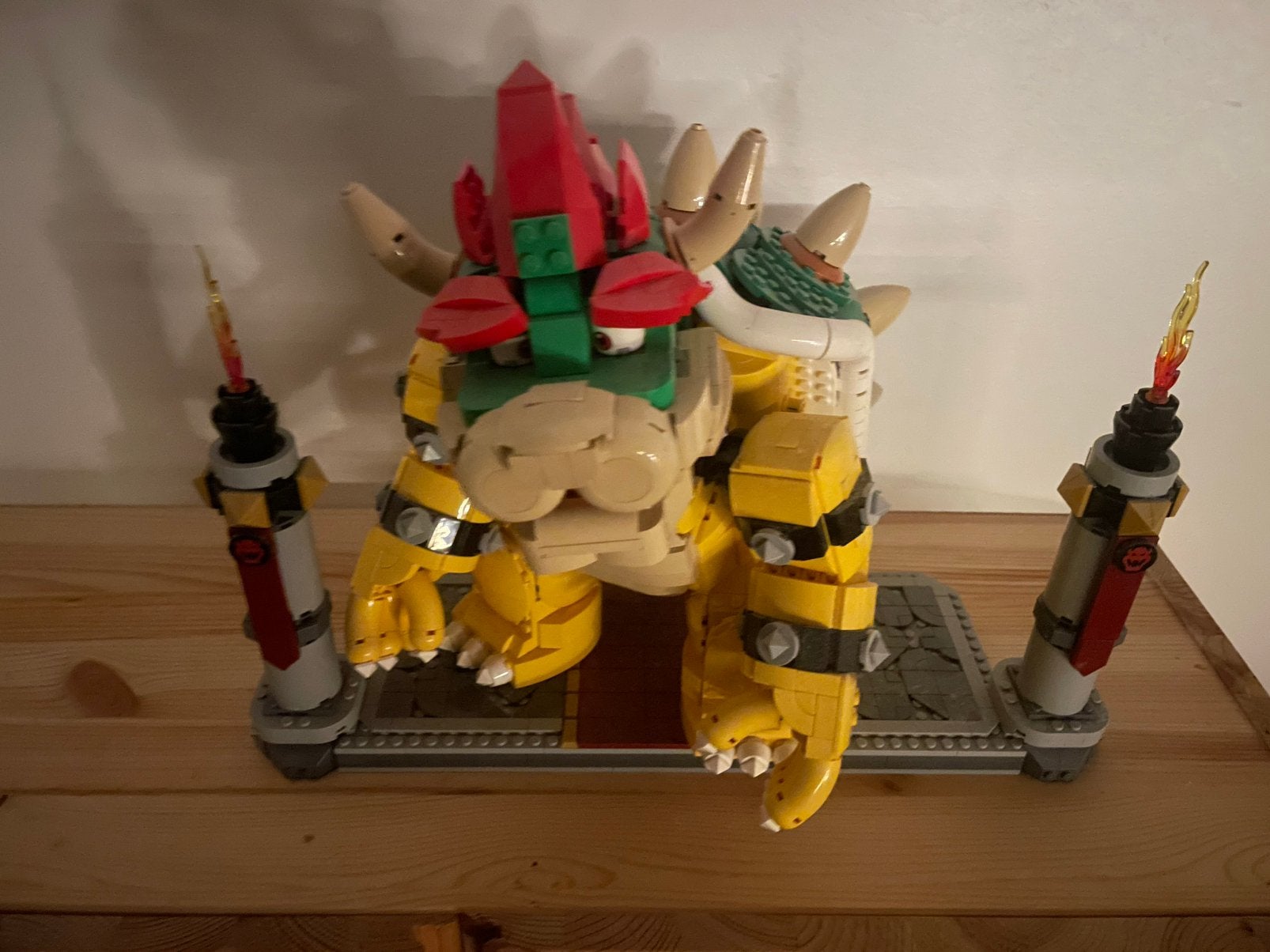 Bowser lego set 71411 te koop, Ophalen, Inclusief instructies, Lego, Zo goed als nieuw