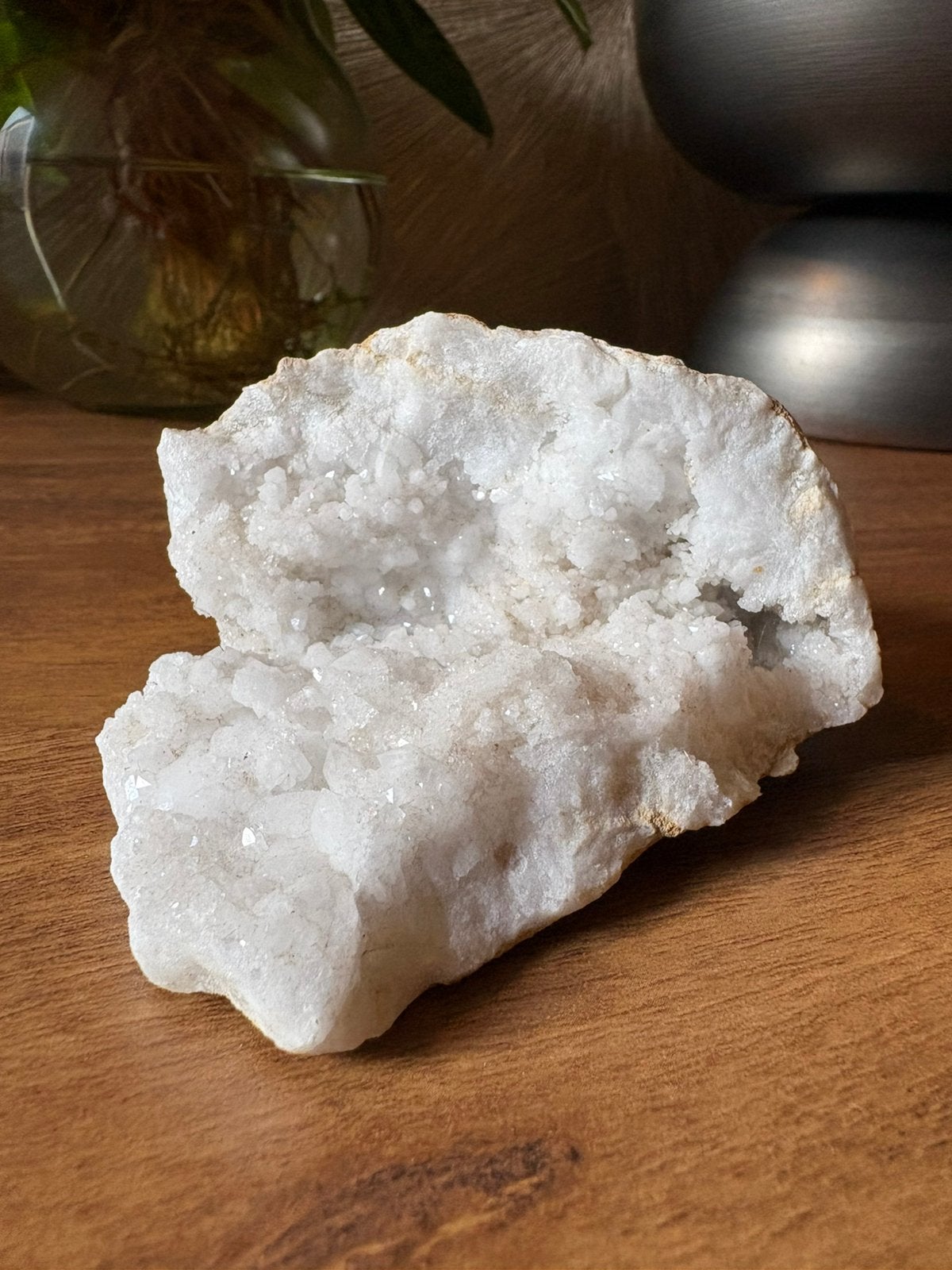Bergkristal geode, Verzamelen, Mineralen en Fossielen, Ophalen