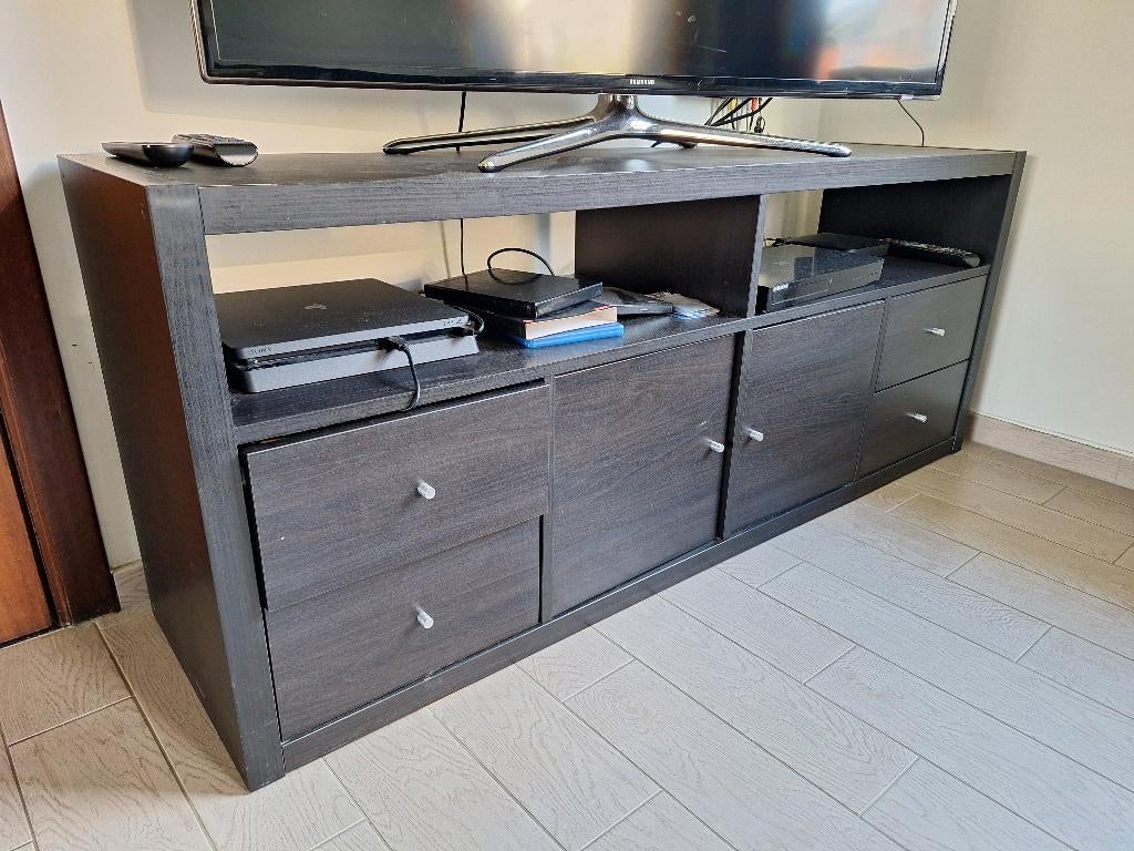 Tv meubelkast Kallax Ikea, Ophalen, Zo goed als nieuw