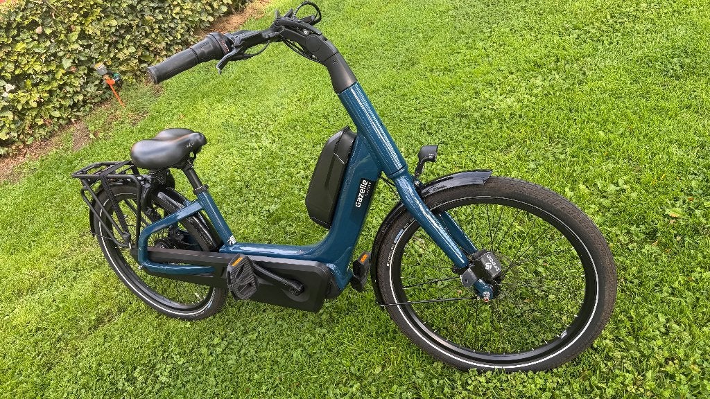 Gazelle Easyflow C7 HMS 2023 met stabiele, lage instap, Fietsen en Brommers, Ophalen, Zo goed als nieuw, Minder dan 47 cm, 50 km per accu of meer