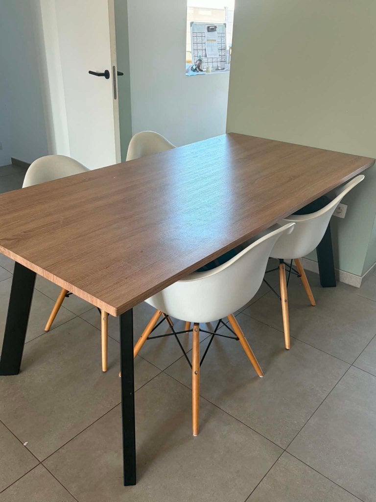tafel en stoelen, Ophalen, Gebruikt