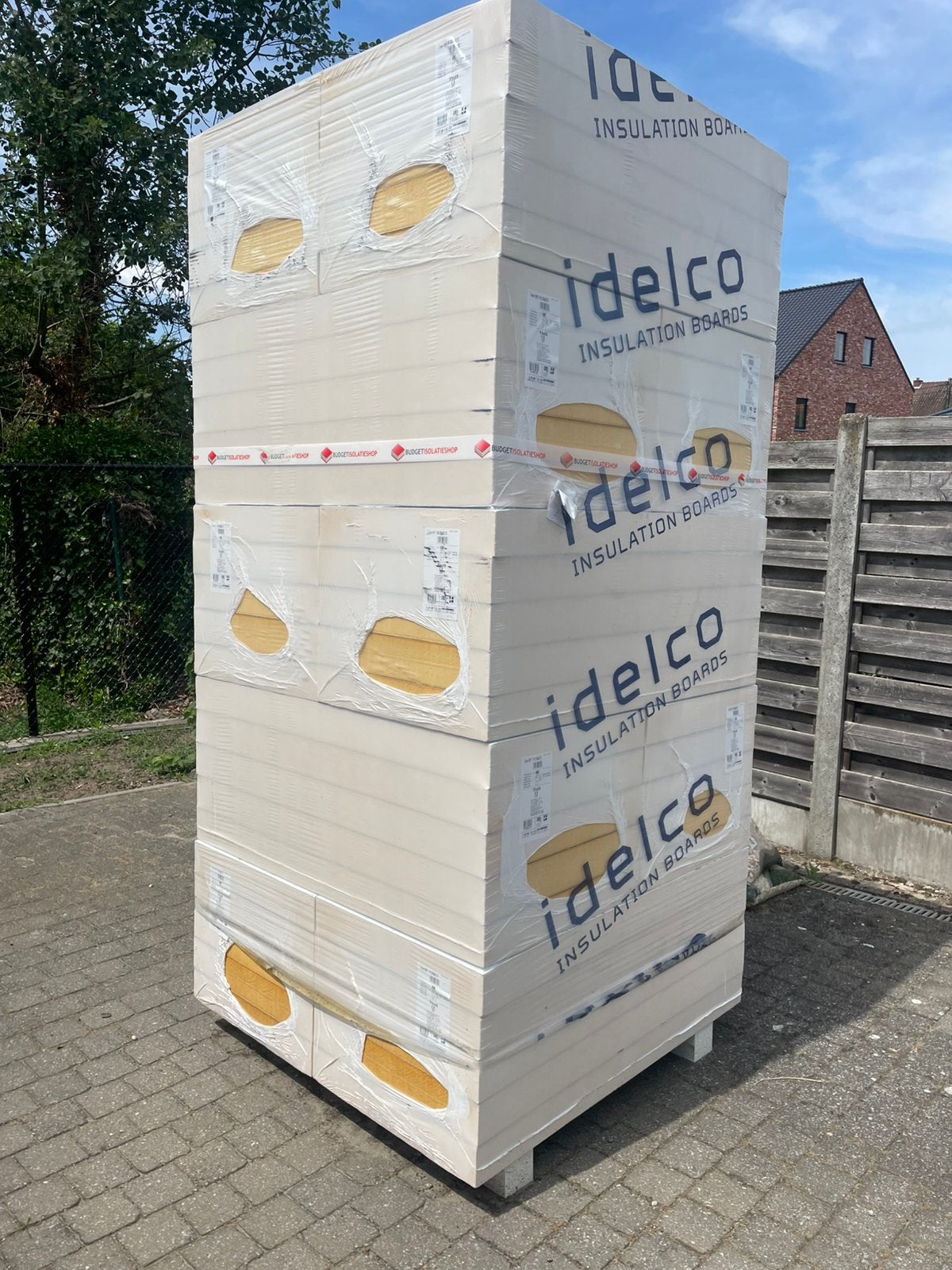 PIR isolatie 100mm Idelco A keuze - 36m2, Doe-het-zelf en Bouw, Isolatie en Afdichting, Ophalen, Nieuw, Hardschuim (Pir), 15 m² of meer