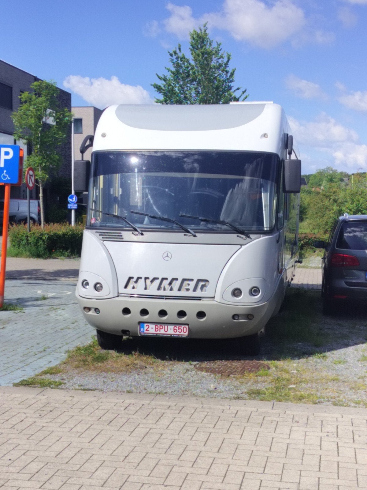 Hymer S 720 Mercedes 156 pk vertrekkens klaar, Caravans en Kamperen, Alarme, Vloeistofverwarming, Diesel, Tot en met 3
