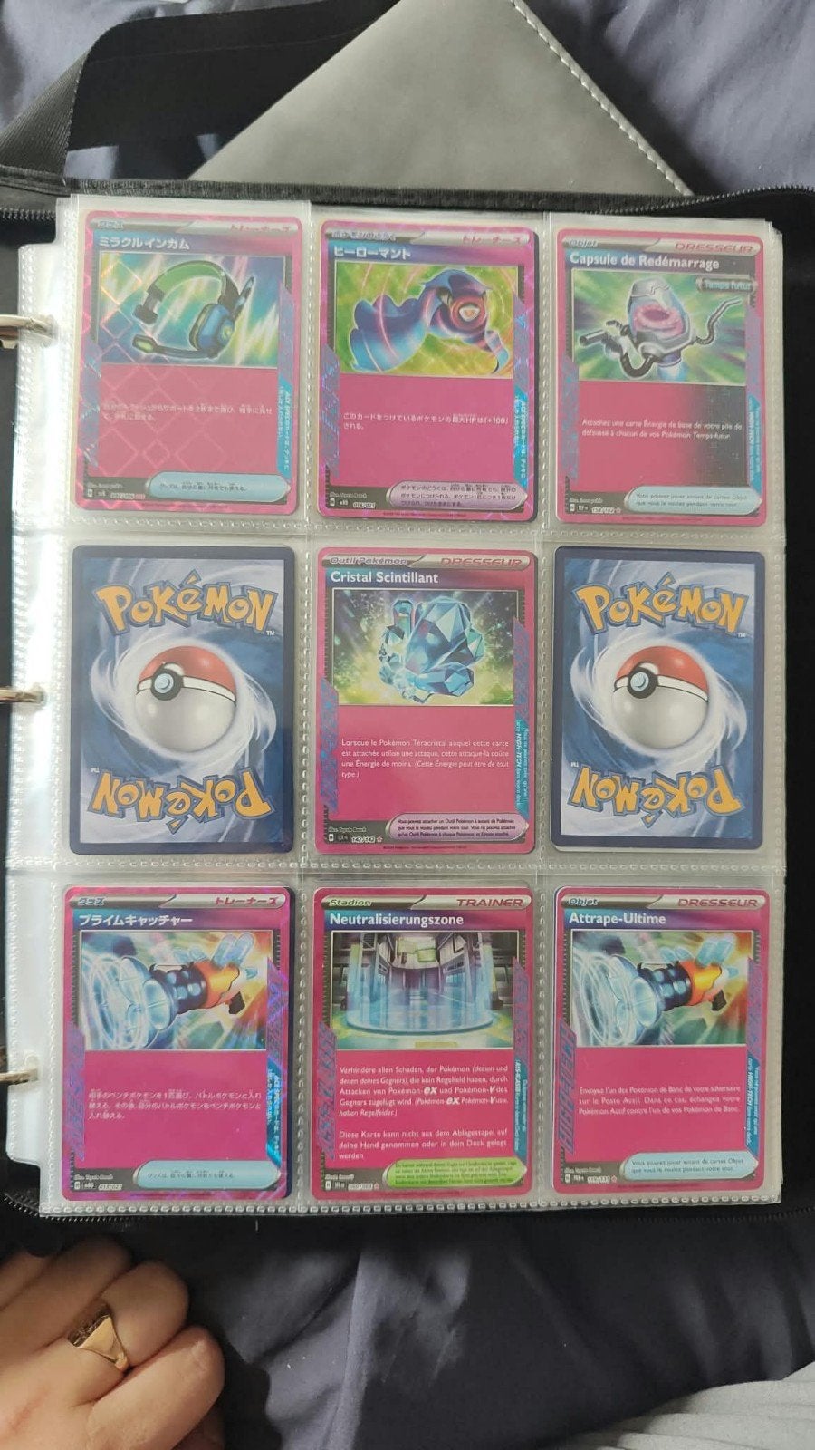 lot Ace spec pokemon kaarten, Ophalen