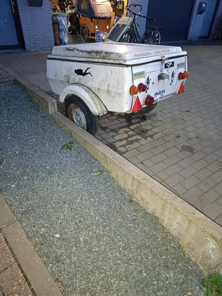 Aanhangwagentje, Ophalen