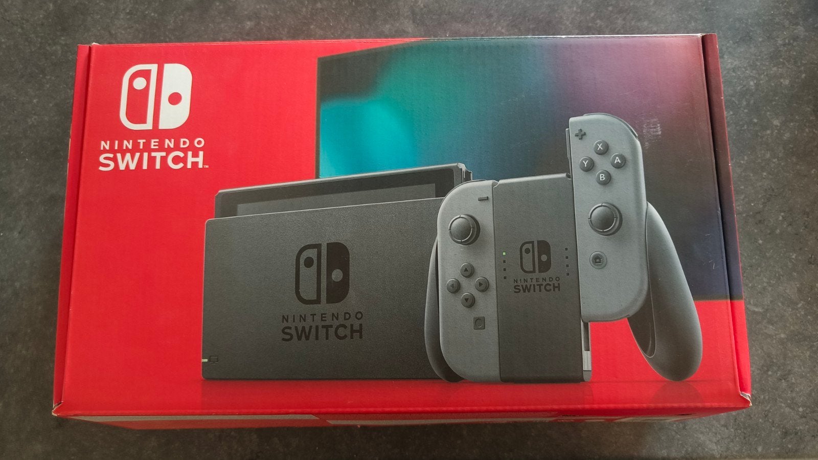 Nintendo Switch V2 + travel case en 3de joycon, Games en Spelcomputers, Spelcomputers | Nintendo Switch, Ophalen, Zo goed als nieuw