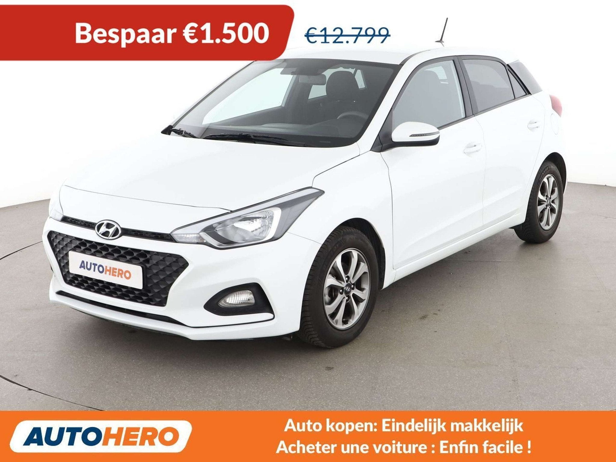 Hyundai i20 1.2 Style (bj 2020), Voorwielaandrijving, Stof, Gebruikt, 1055 kg