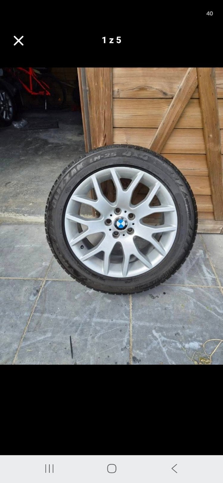 Velgen BMW X5 5x120, Autos : Pièces & Accessoires, Pneus et Jantes, Pneus hiver, 255 mm, Enlèvement ou Envoi