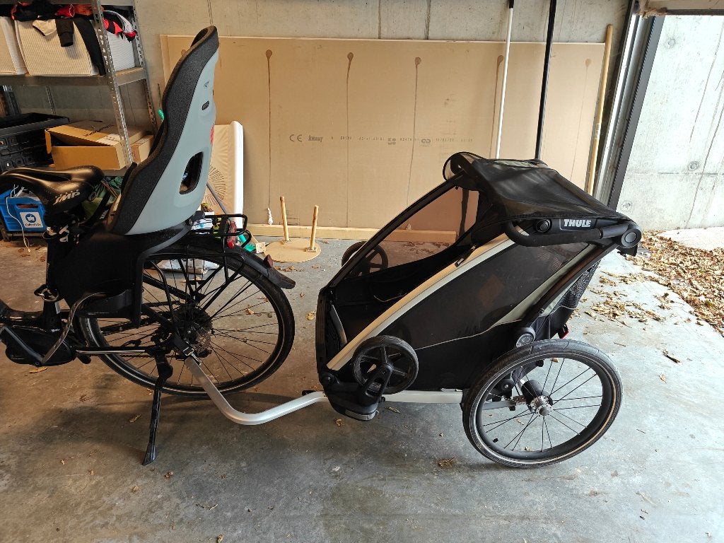 Thule Chariot Lite 2 buggy/fietskar, Zo goed als nieuw, Combiwagen, Duowagen, Ophalen