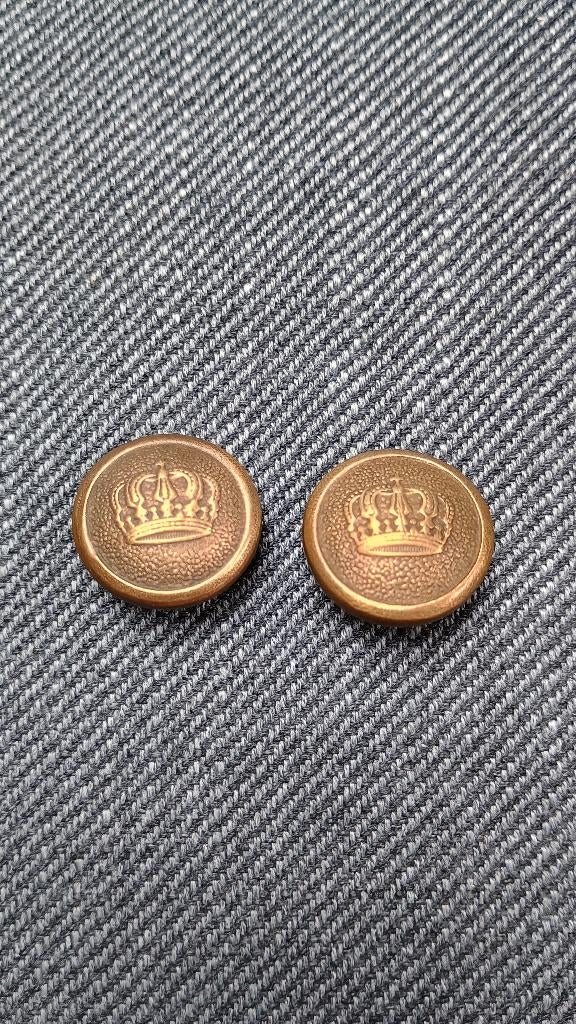 boutons d'uniforme Prussiens ( 1ère guerre), Enlèvement