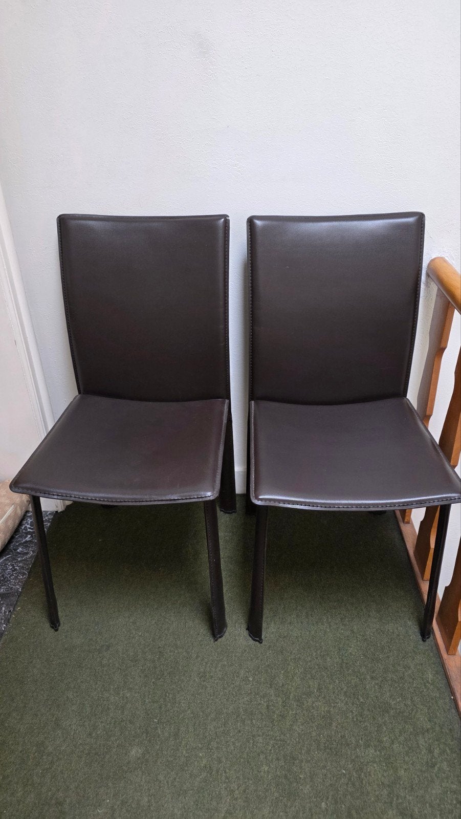 2 stoelen gratis, Huis en Inrichting, Ophalen, Zie foto, Kunststof, Gebruikt
