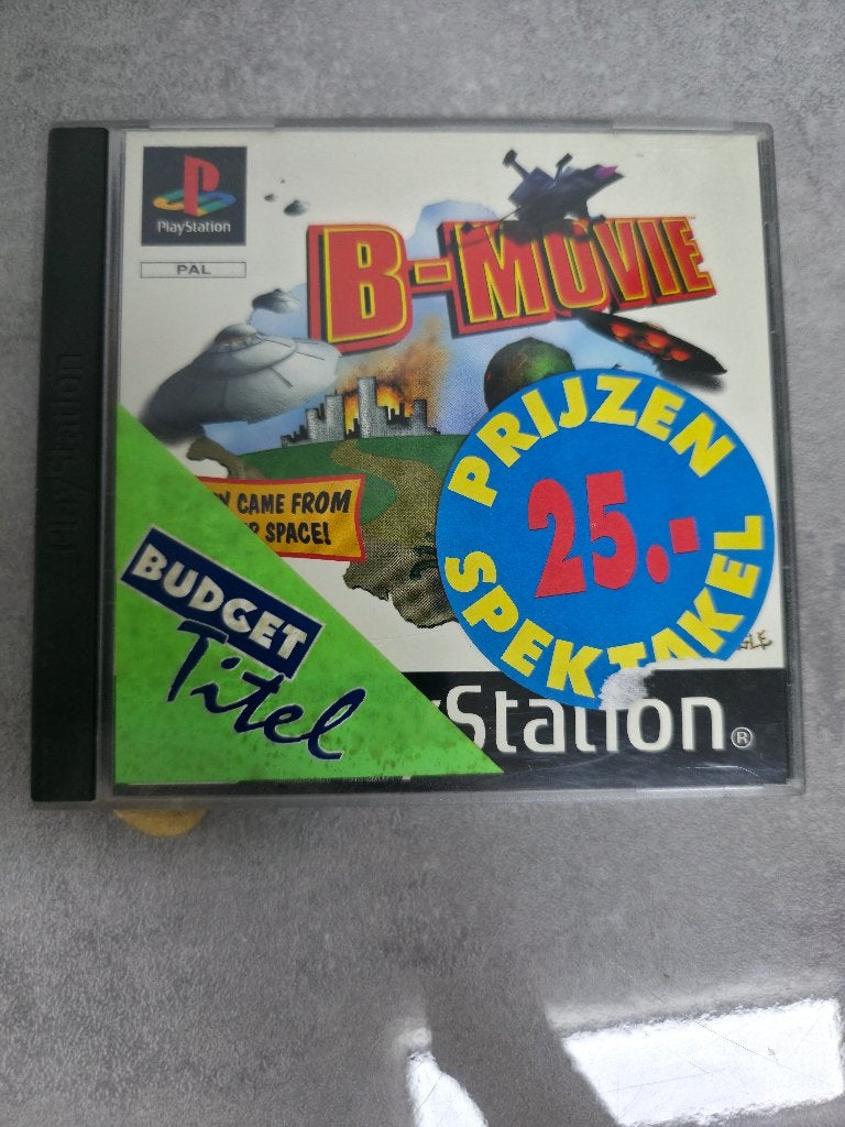 B-Movie PS1 game (PAL), Avontuur en Actie, Gebruikt, Verzenden, 1 speler