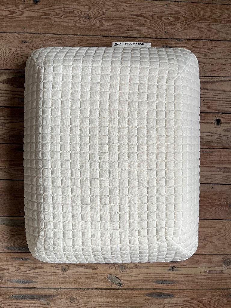 Coussin ergonomique Mjölkklocka d'Ikea, Autres dimensions, Oreiller, Respirant, Comme neuf
