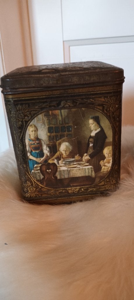 blikken doos, Verzamelen, Blikken, Ophalen, Gebruikt