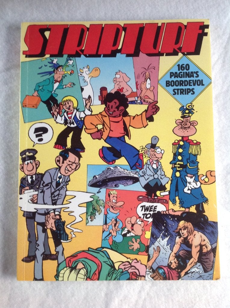 Stripturf - sc - 1e druk - 1987, Eén stripboek, Ophalen of Verzenden, Zo goed als nieuw, Meerdere