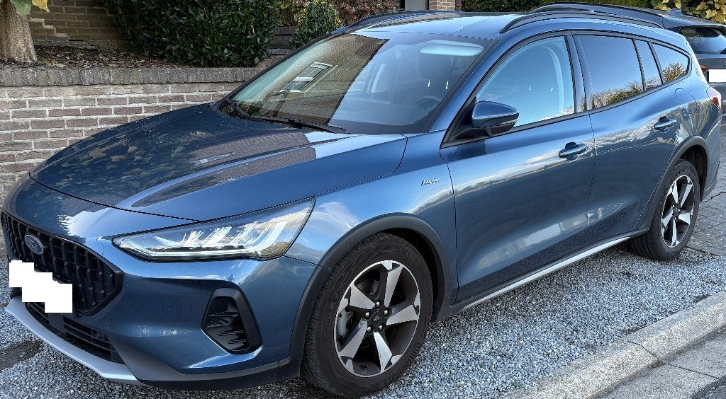 Ford Focus Active Clipper 1.0 EcoBoost mHEV 125pk, Auto's, Focus, Stof, Zwart, Blauw