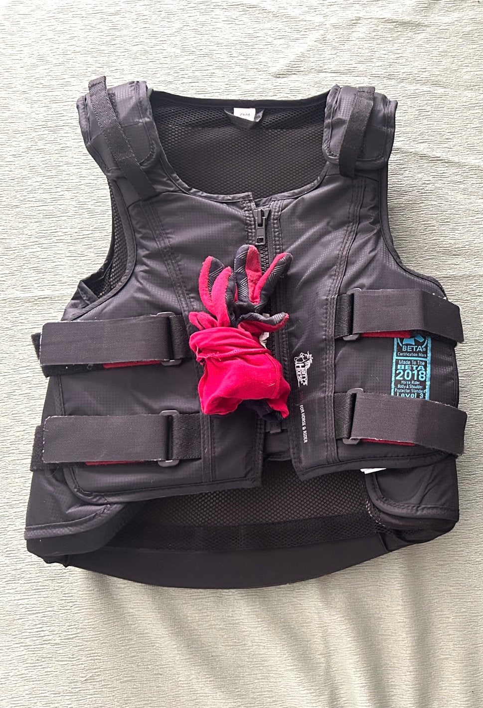 Bodyprotector maat M Harry’s Horse, Ophalen of Verzenden, S, Klittenbandsluiting, Bodyprotector