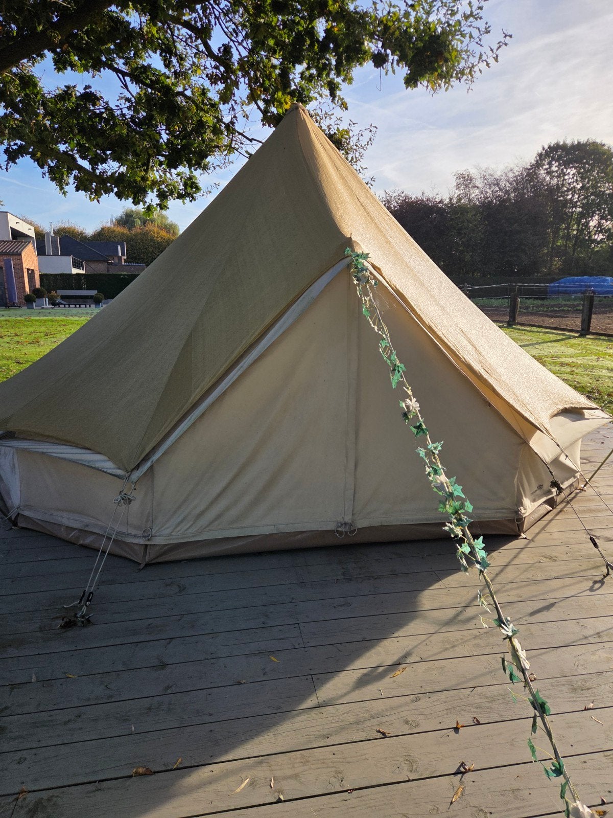 Glampingtent 5m, Caravans en Kamperen, Ophalen
