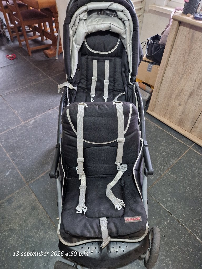 Dubbele buggy, Ophalen, Gebruikt