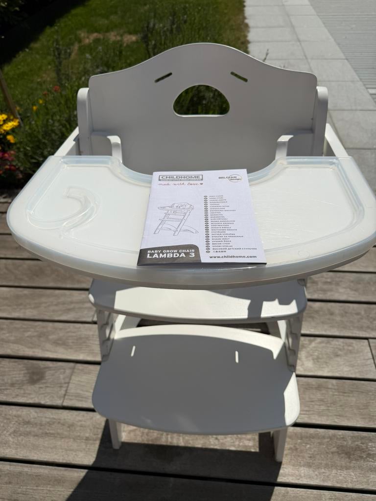 Meegroei stoel - childhome lambda 3, Kinderen en Baby's, Ophalen, Gebruikt, Meegroeistoel, Gordel(s)