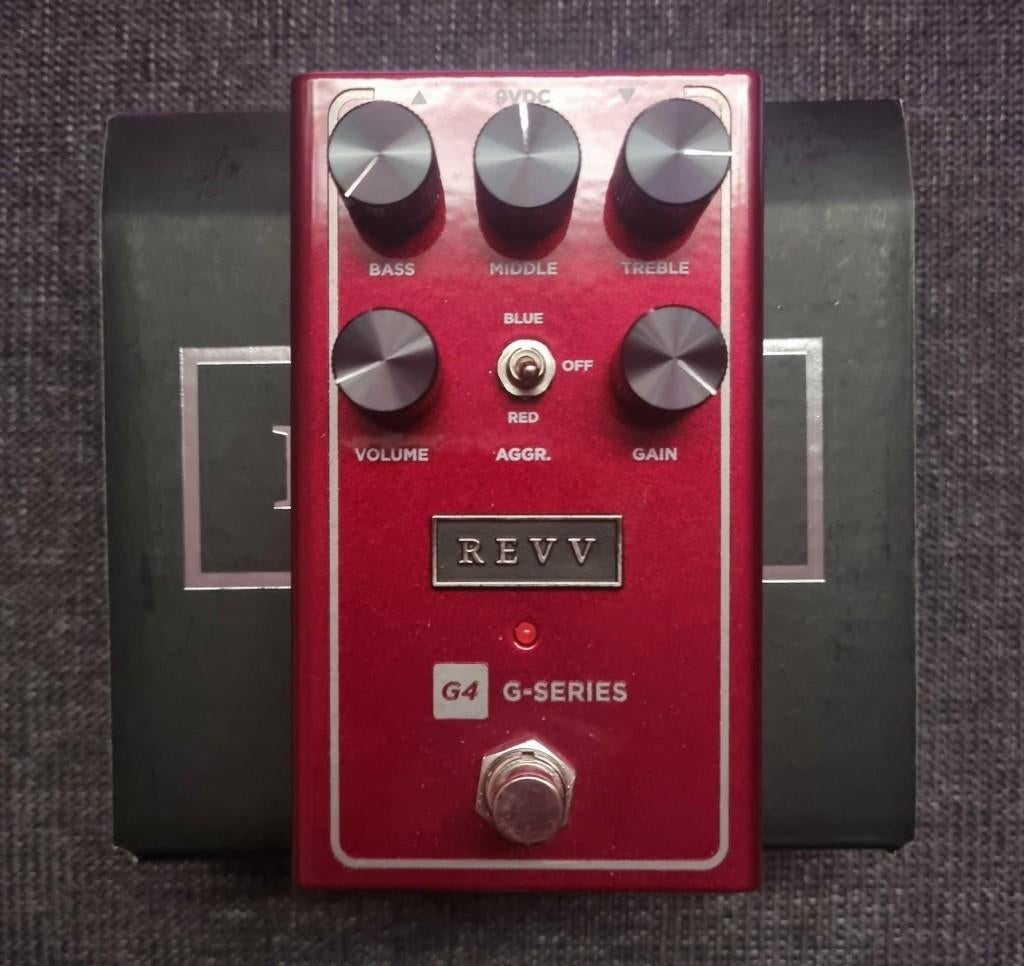 Distorsion REVV G4 V2, Enlèvement ou Envoi, Neuf, Distortion, Overdrive ou Fuzz