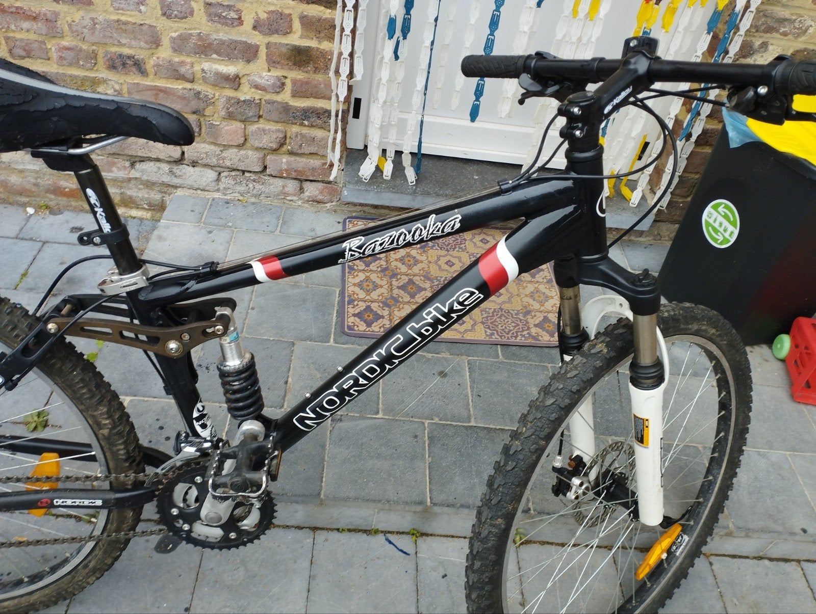 vélo VTT, Enlèvement