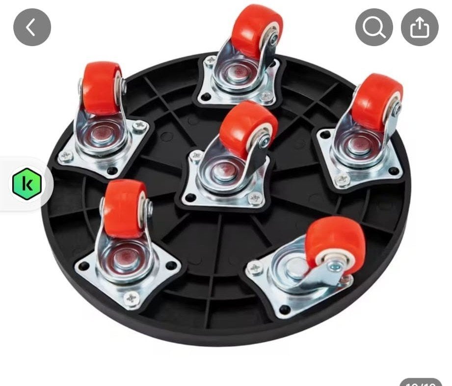 Plateaux à roulettes déplace meubles, Enlèvement ou Envoi