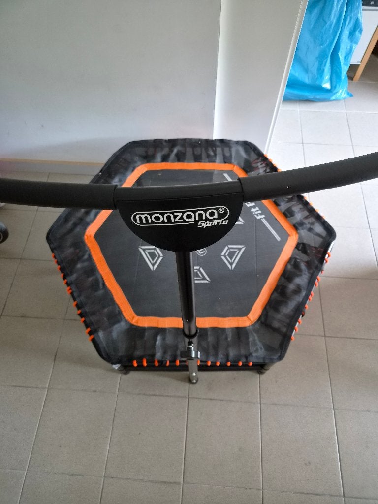 (Fitness) Trampoline rebounder, Sport en Fitness, Overige Sport en Fitness, Ophalen, Zo goed als nieuw