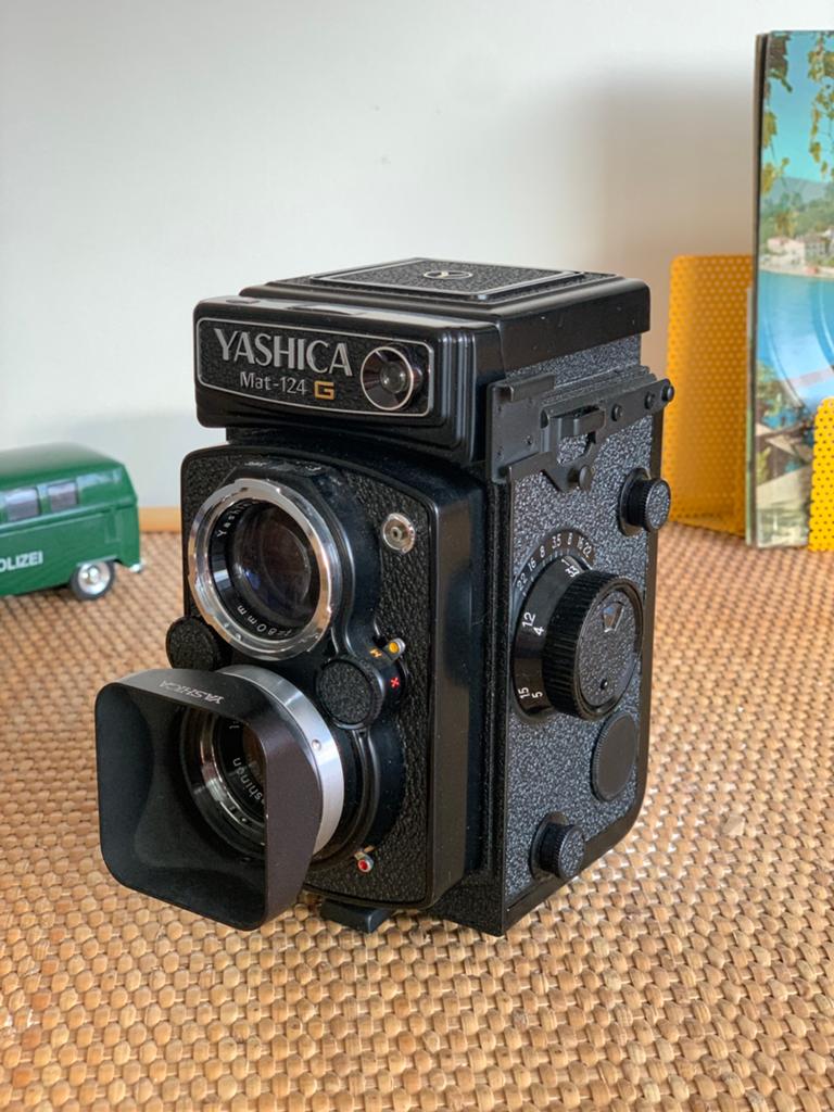 Yashica Mat 124 G, Enlèvement ou Envoi, Utilisé