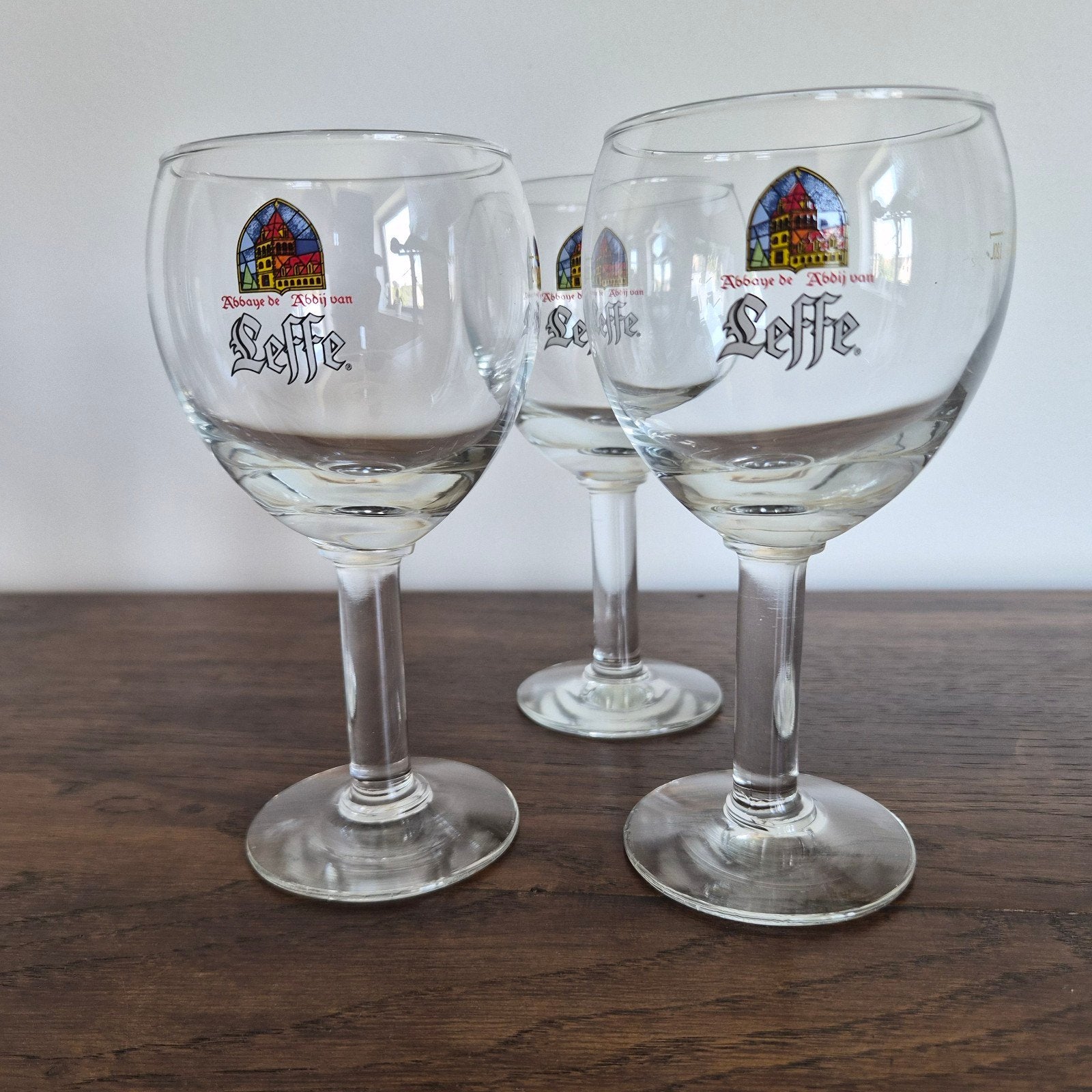 3 kleine Leffe glazen, 0,20L, Verzamelen, Ophalen of Verzenden, Leffe