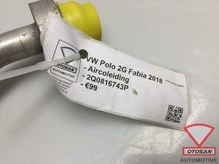 vw polo 2g fabia 2018 ligne de climatisation ligne de climat, Volkswagen, Volkswagen AG, Vw@volkswagen.de, Utilisé