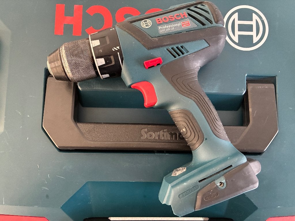 Bosch Professional GSR 18v-28 perceuse-visseuse, Bricolage & Construction, Enlèvement ou Envoi, Utilisé, Perceuse, Vitesse variable