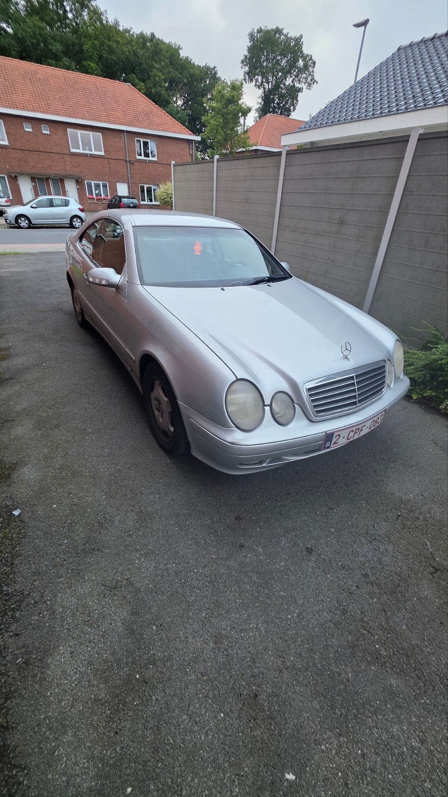 Mercedes clk 200 compresor, Auto's, Mercedes-Benz, Automaat, Zwart, Particulier, CLK