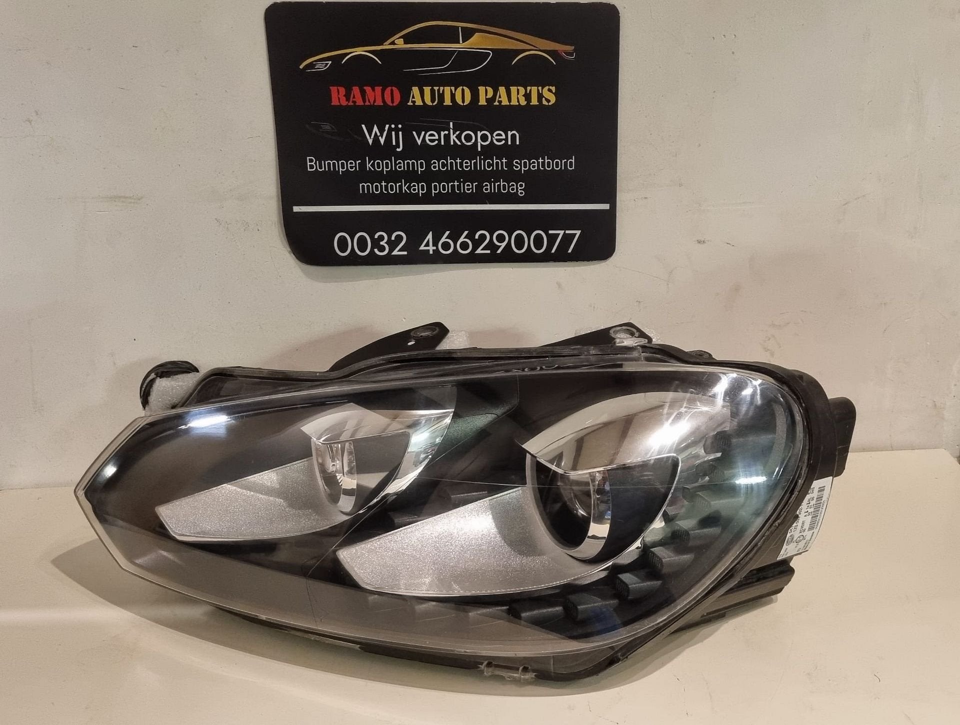 KOPLAMP VOOR VW GOLF VI 2009/2012 5K1941751D LINKS, Gebruikt, -, Volkswagen, -