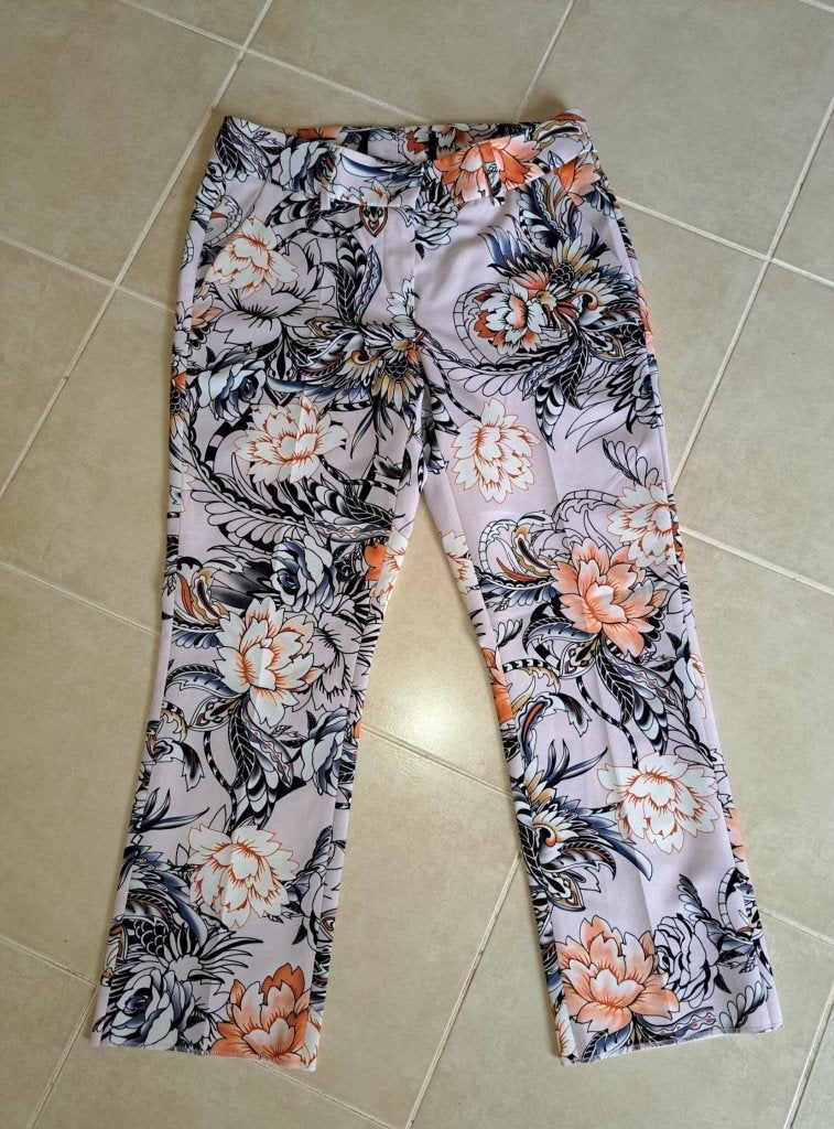 Madeleine broek 7/8, NIEUW , 38/40, Kleding | Dames, Maat 38/40 (M), Meerkleurig, Nieuw, Ophalen of Verzenden
