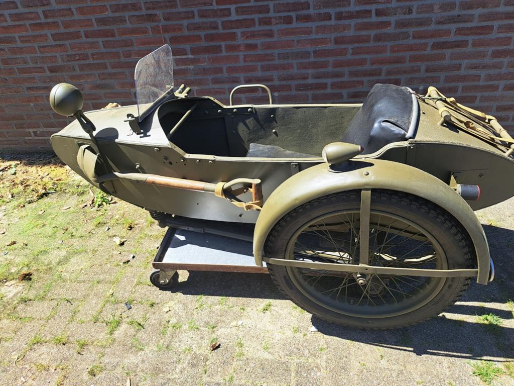 Zijspan, Motoren, Ophalen