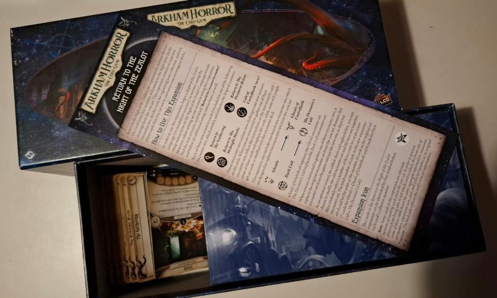 Return to the Night of the Zealot, Hobby en Vrije tijd, Ophalen of Verzenden, Zo goed als nieuw, Fantasy Flight Games
