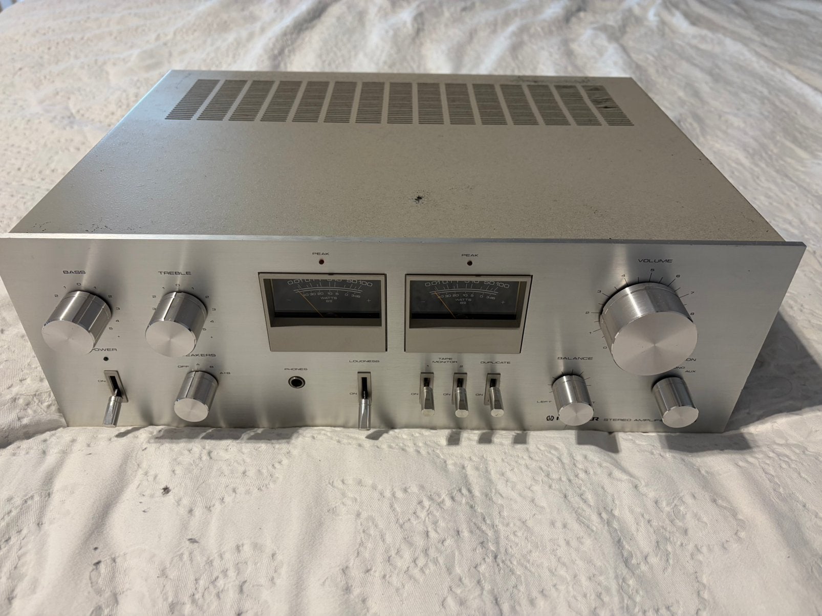 Pioneer SA-706, Audio, Tv en Foto, Versterkers en Ontvangers, Ophalen, Zo goed als nieuw, 60 tot 120 watt, Pioneer