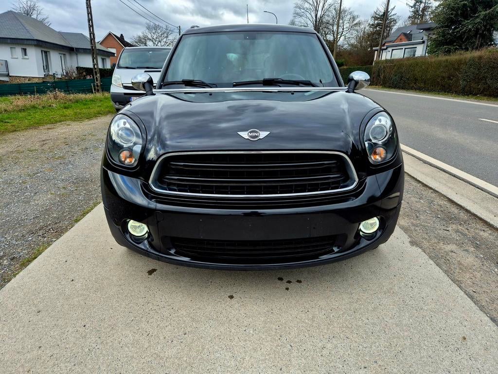 Mini Countryman 1.6D "Très Propre" Xénon, Cuir, Autos, Mini, Achat, Capteur de stationnement, Boîte manuelle, Noir